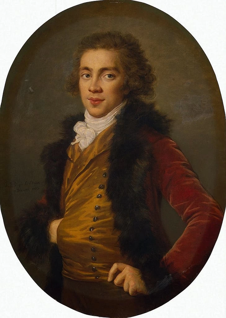 Élisabeth Ritratto del principe Grigory Alexandrovich Stroganov, 1793